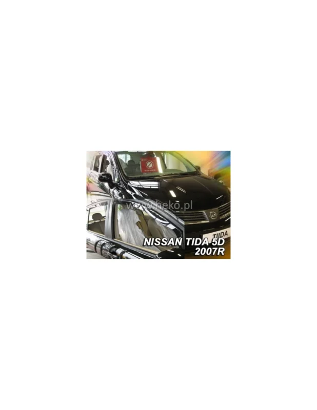 Owiewki Nissan Tida htb 5 drzwi 2004-2012r. (kpl. z tyłami) Premium